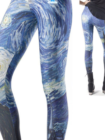 Výnimočný darček od Dedoles Дамски еластичен клин Звездна нощ