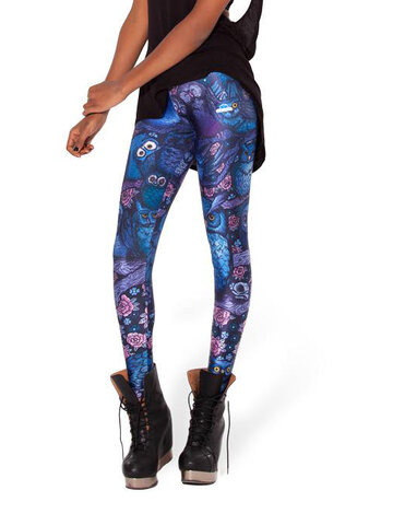 Výnimočný darček od Dedoles Дамски еластичен клин Нощна сова