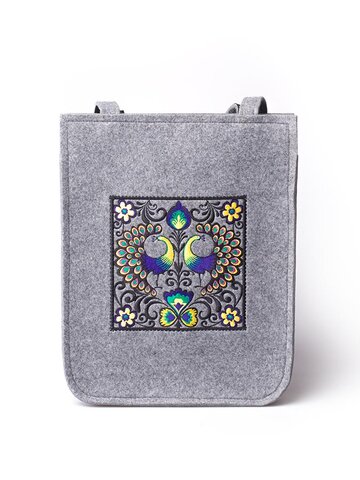 Sleva Kabelka Tote - pávi