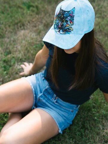 Tip na darček Šiltovka Russo Kreslená mačka