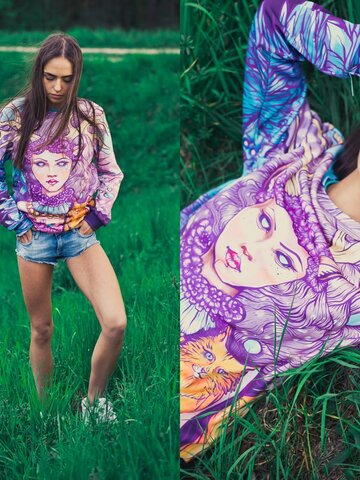 Zľava Mikina bez kapucne Múza