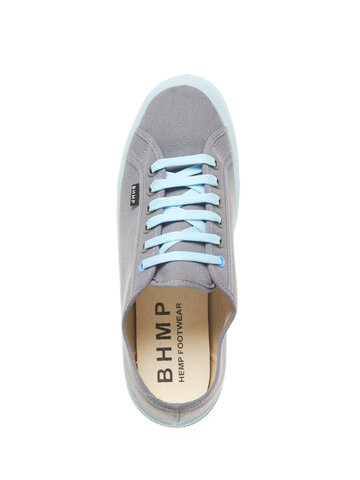 Výjimečný dárek od Dedoles Pánské plátěné tenisky z konopí šedo-modré