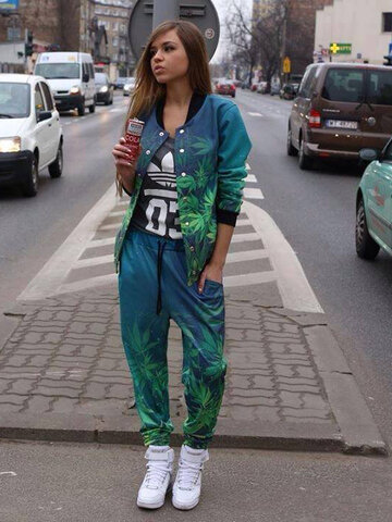 Foto Unikátní tepláky aladinky Mary Jane