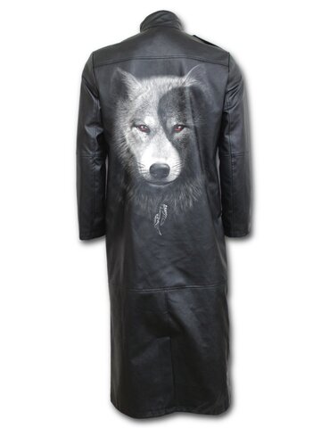 Hľadáte originálny a nezvyčajný darček? Obdarovaného zaručene prekvapí Pánsky Kabát Tvár vlka
