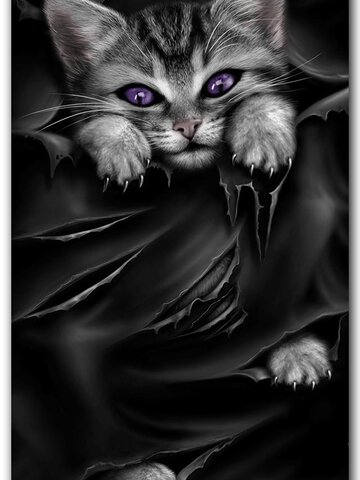 ZNIŻKA  Ręcznik plażowy Kocie pazury