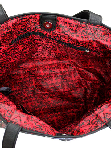 Hľadáte originálny a nezvyčajný darček? Obdarovaného zaručene prekvapí Čierna taška na rameno Magická mačka