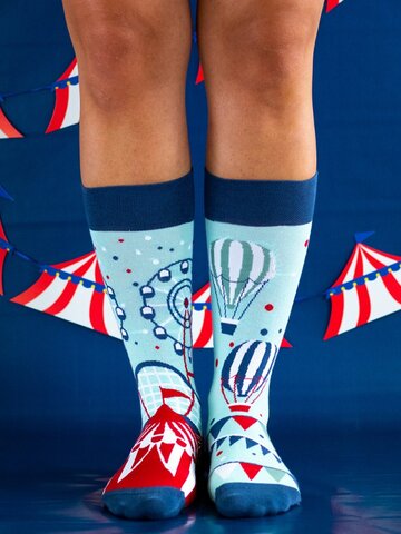 Tip na darček Veselé ponožky Zábavný park