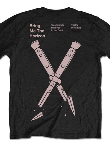 Pre dokonalý a originálny outfit Тениска Bring Me The Horizon True Friends