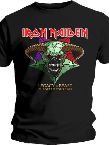 Výnimočný darček od Dedoles Tričko Iron Maiden Legacy of the Beast Tour