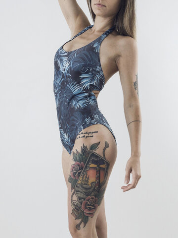 Obrázok produktu Dámske plavky s otvoreným chrbtom Šišky