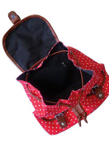 Potešte sa týmto kúskom Dedoles Červený bodkovaný vak