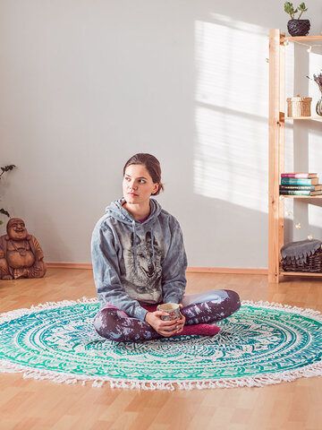 Eredeti ajándék a Dedolestől Női elasztikus leggings Elvarázsolt erdő