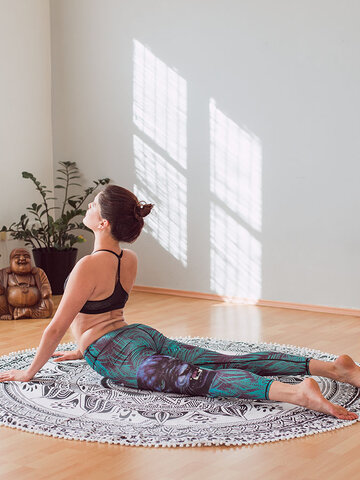 Potešte sa týmto kúskom Dedoles Bavlnená  antistresová vyfarbovacia mandala