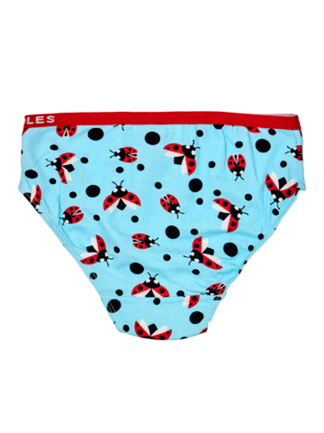 Ajándék tipp Vidám lányka alsó Katicák és pöttyök