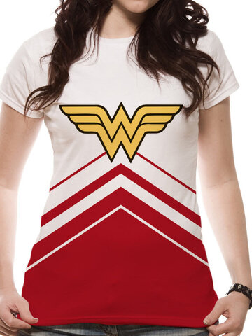 Výpredaj Dámske tričko Wonder Woman - Cheer leader logo