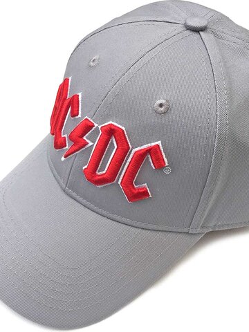 Potešte sa týmto kúskom Dedoles Šedá šiltovka AC/DC Men's Red Logo