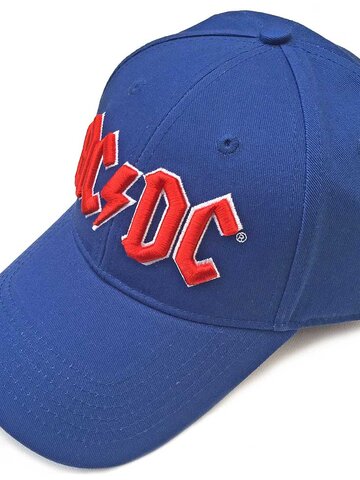 Lifestyle-Foto Hellblaue Kappe AC/DC Men's Red Logo