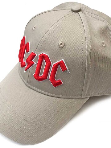 Obrázok produktu Béžová šiltovka AC/DC Men's Red Logo