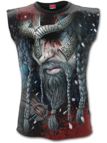 Foto Herren Unterhemd Wikinger Held 