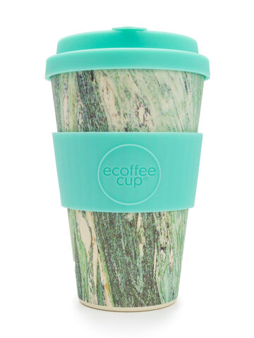 Pre dokonalý a originálny outfit Bambusový ecoffee cup Zelený mramor
