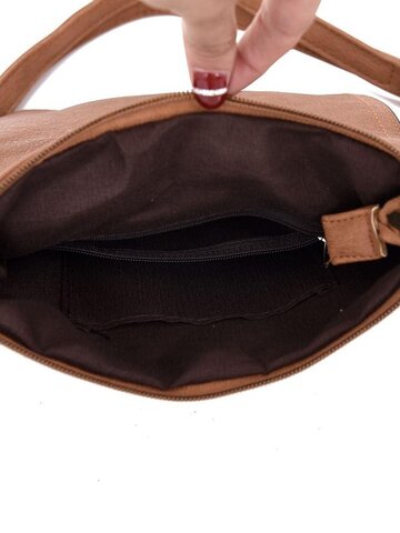 Pre dokonalý a originálny outfit Bledohnedá kabelka s mašličkou Zeidi