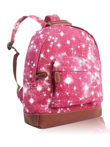 Zľava Bordový ruksak s jedným vreckom Hviezdna obloha