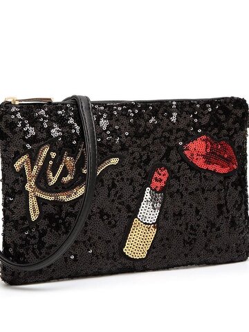 Sleva Černá kabelka Kiss