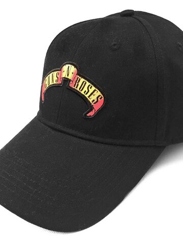 Ausverkauf Schwarze Kappe Guns N' Roses Scroll Logo 