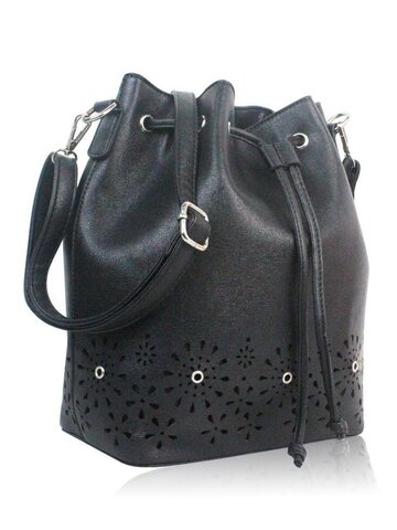 Výpredaj Čierna vaková kabelka Alice