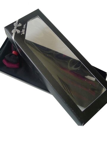 Výprodej Černé zimní rukavice Dvojitá mašle  