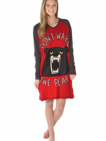 Tip na darček Dámska nočná košeľa Nebuďte medveďa