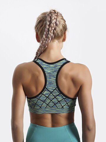 Hľadáte originálny a nezvyčajný darček? Obdarovaného zaručene prekvapí Ženski športni modrček Paint Brush