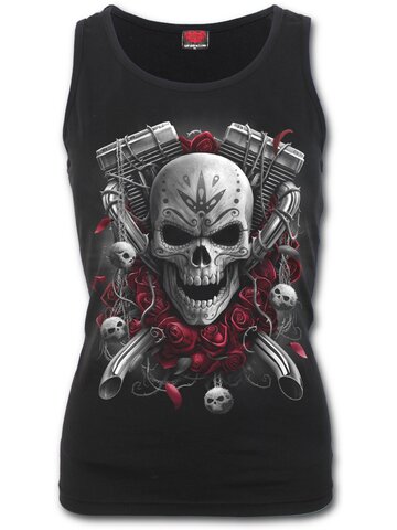 Kedvezmény Női ujjatlan póló Halott motoros