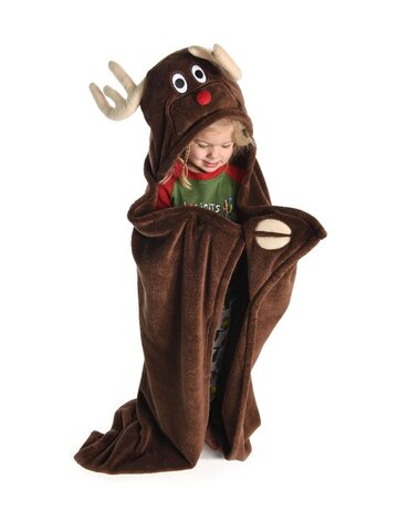 Pre dokonalý a originálny outfit Detská deka s kapucňou Sob