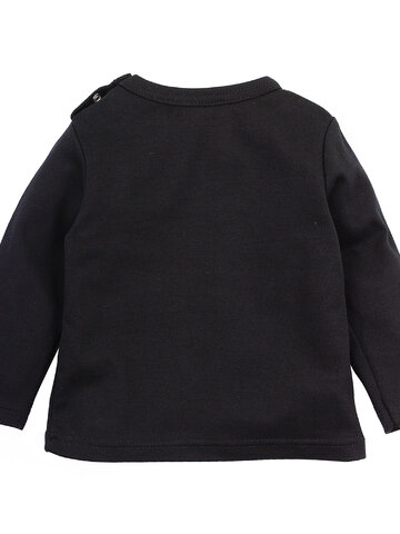 Eredeti ajándék a Dedolestől Fekete gyerek póló Follow the rabbit