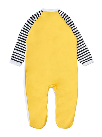 Potěšte se tímto kouskem Dedoles Dětské pruhované dupačky Včelky