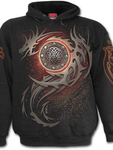Pre dokonalý a originálny outfit Mikina s kapucňou Dračie oko