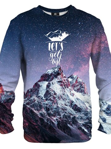 Lifestyle foto Mikina bez kapuce Let´s get lost