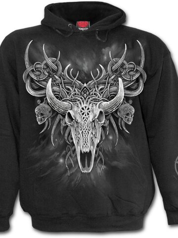 Szerezzen magának örömet ezzel a Dedoles darabbal Fekete pulóver Szarvas lelke