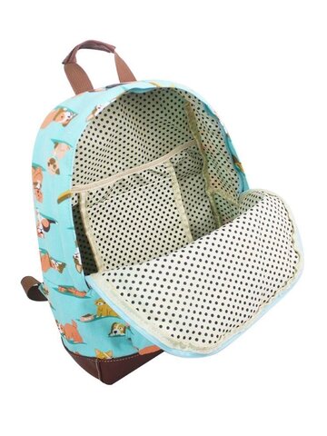 Výnimočný darček od Dedoles Modrý ruksak Psíky