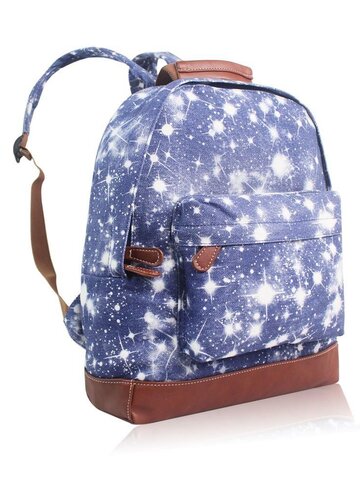 Potěšte se tímto kouskem Dedoles Modrý  batoh s jednou kapsou Hvězdná obloha  