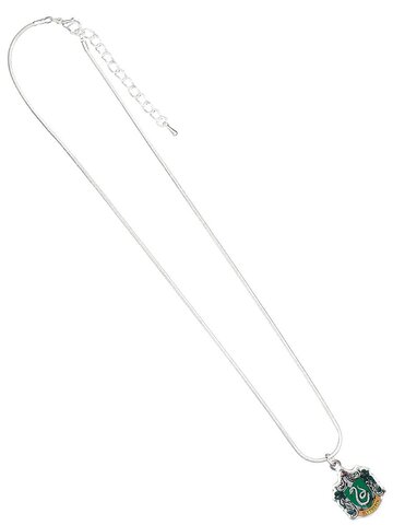 Pre dokonalý a originálny outfit Náhrdelník Harry Potter Erb Slizolin