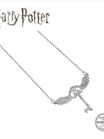 Tip na darček Náhrdelník Swarovski® Harry Potter Lietajúci kľúč