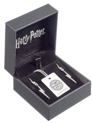 Ajándék tipp Harry Potter Swarovski® fülbevaló Ragyogó villám