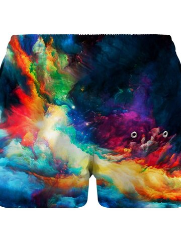 Obrázok produktu Pánske plavkové šortky Farebný vesmír