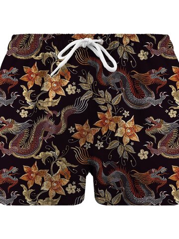 Výnimočný darček od Dedoles Pánske plavkové šortky Japonský drak