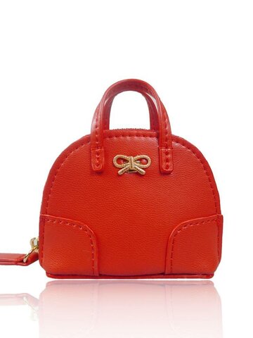 Výnimočný darček od Dedoles Peňaženka mincovník Červená minikabelka