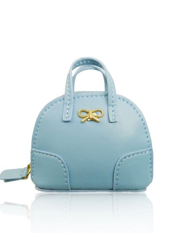 Výpredaj Peňaženka mincovník Modrá minikabelka