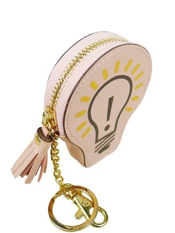 Hľadáte originálny a nezvyčajný darček? Obdarovaného zaručene prekvapí Peňaženka mincovník Ružová žiarovka