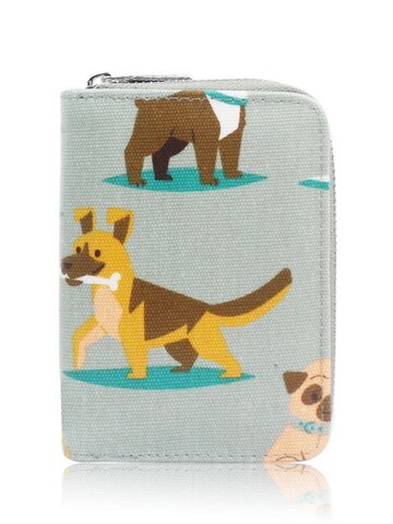 Foto Peněženka Štěňátka šedá